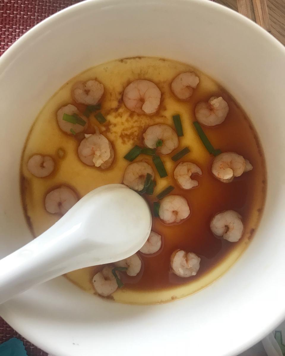 虾仁鸡蛋羹