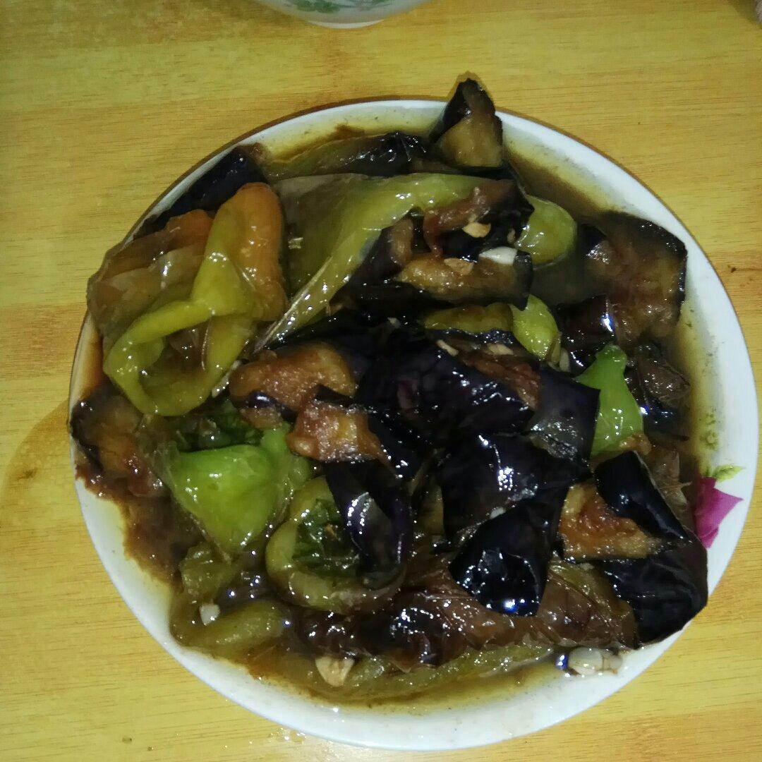 虎皮辣子烧茄子