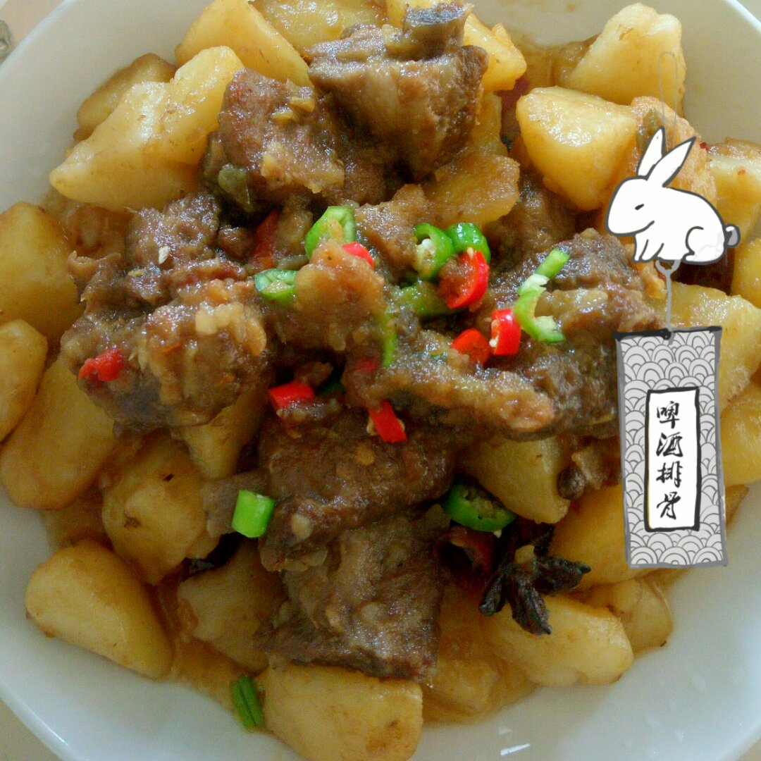 啤酒烧排骨（好吃到吼吼～）
