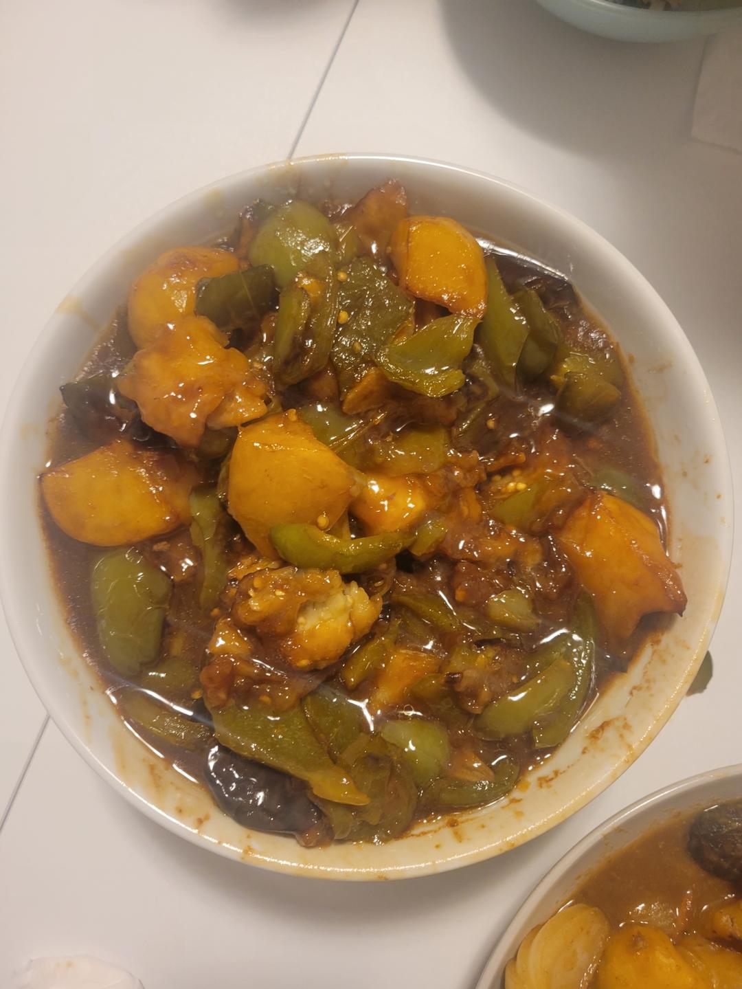 超级下饭的地三鲜