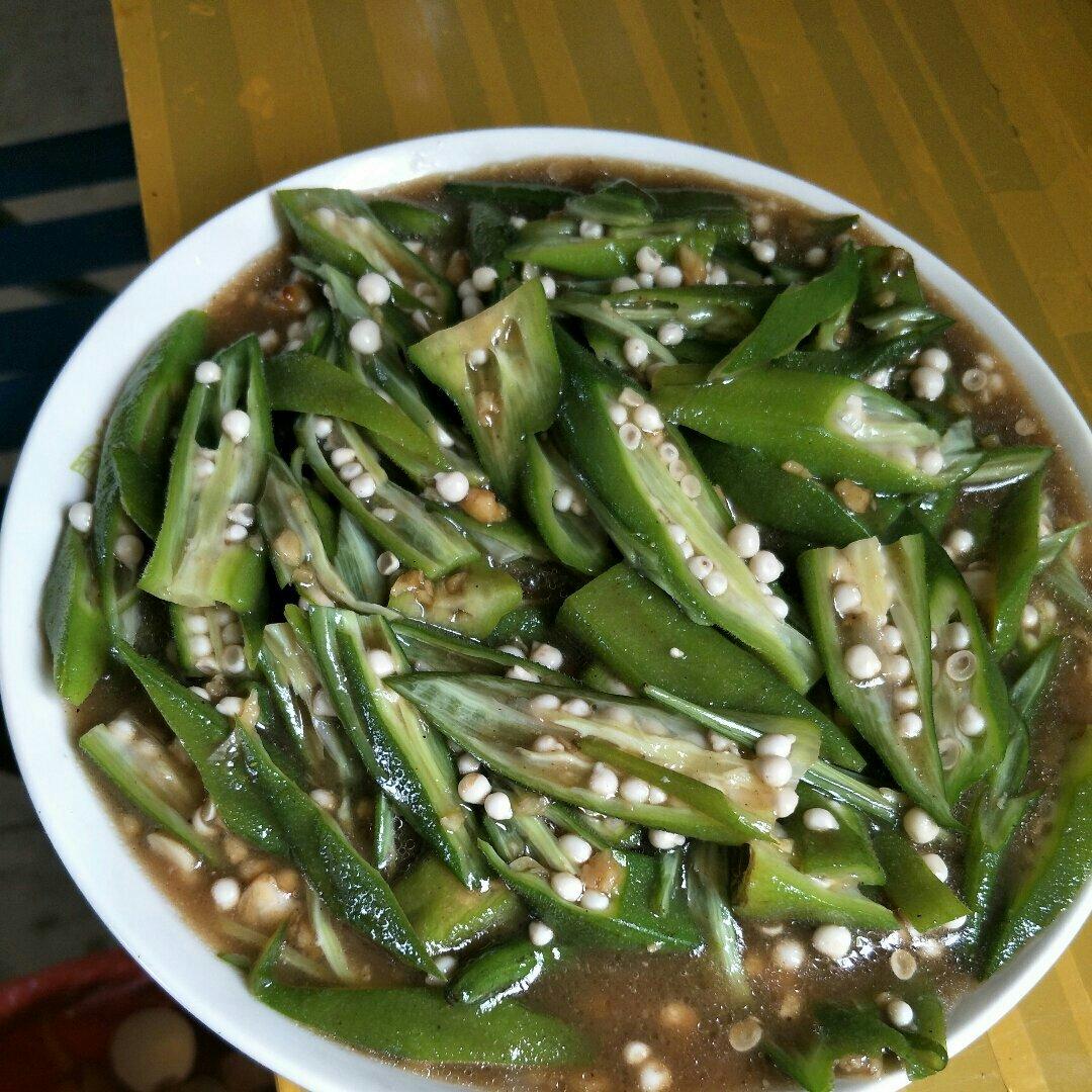 蚝油秋葵