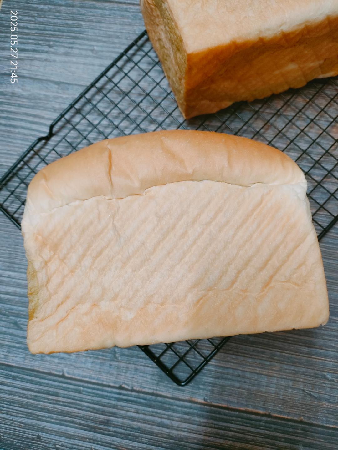 双色吐司 抹茶蜜豆老面吐司🍞