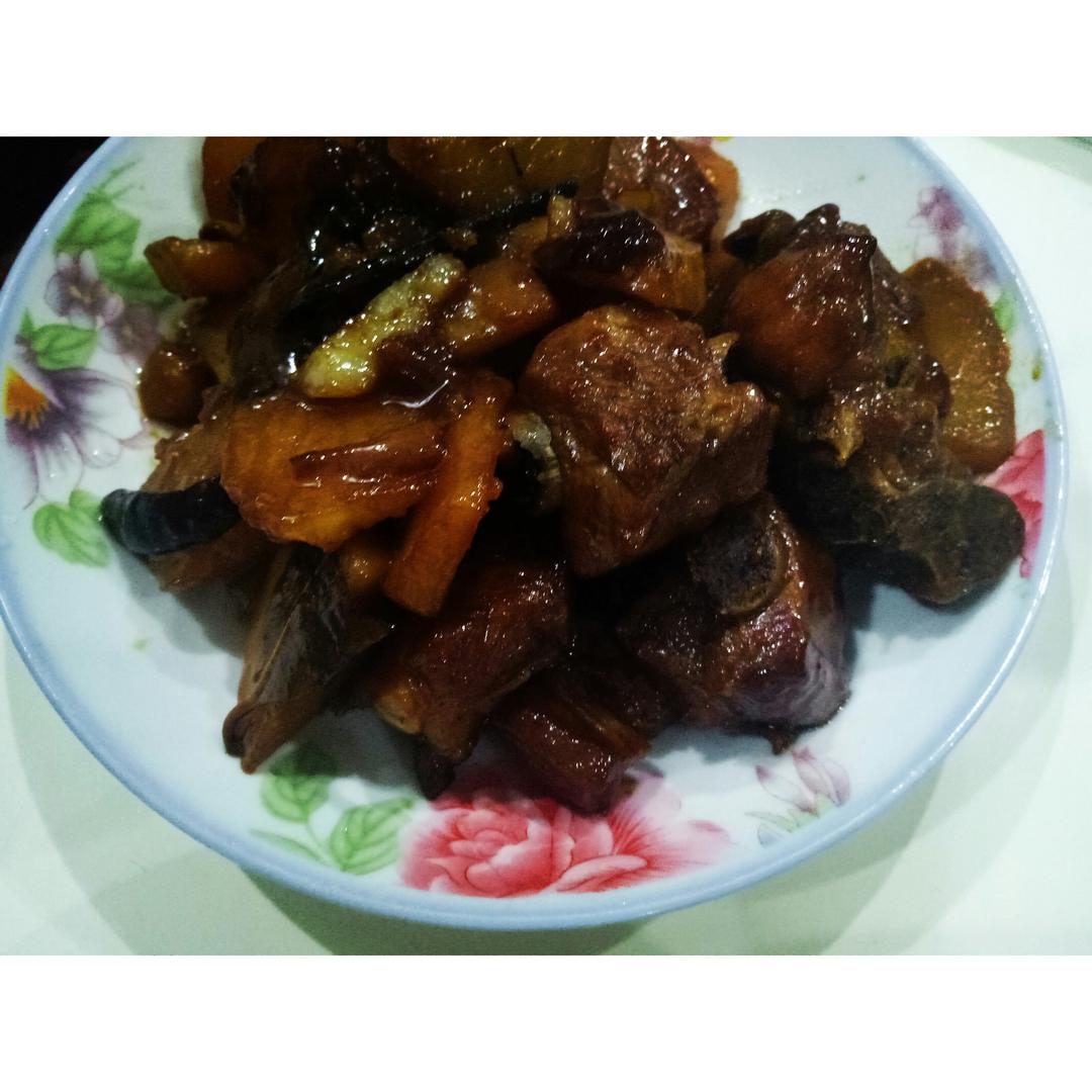 家常红烧排骨