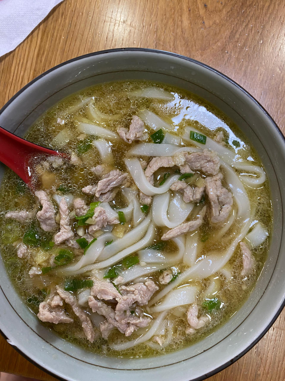 广式早餐-瘦肉汤河粉