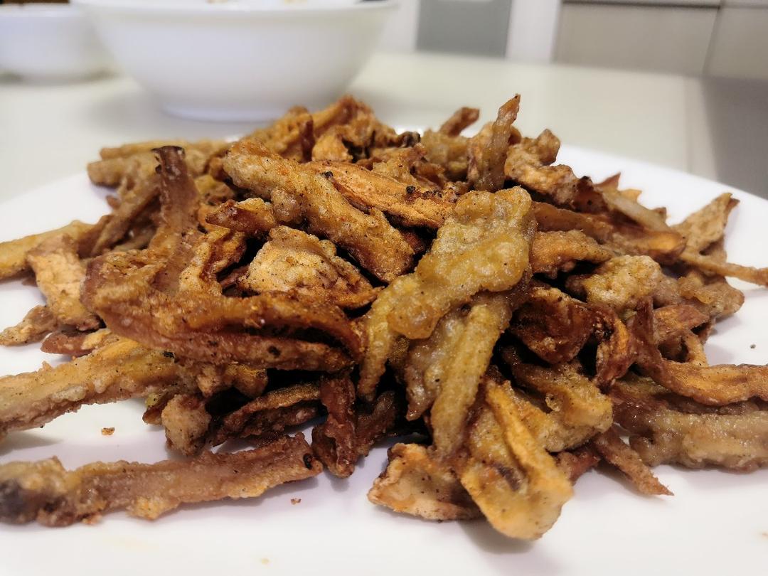 比肉还好吃的酥炸杏鲍菇