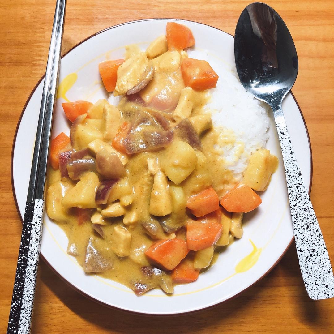 零失败日式咖喱鸡肉饭！！最正宗日本家庭做法！简单又好吃！