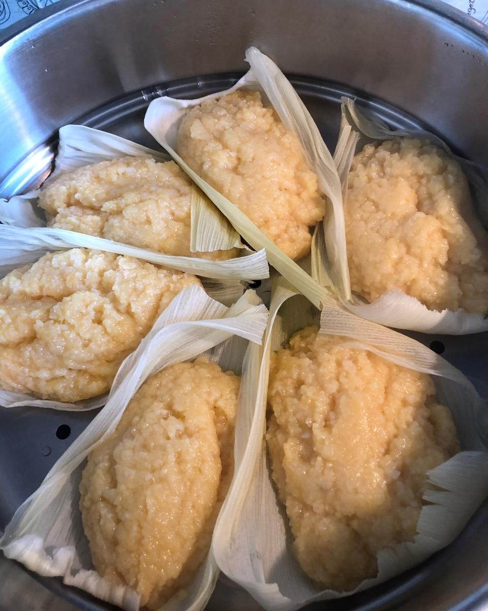 玉米粑粑（包谷馍馍）