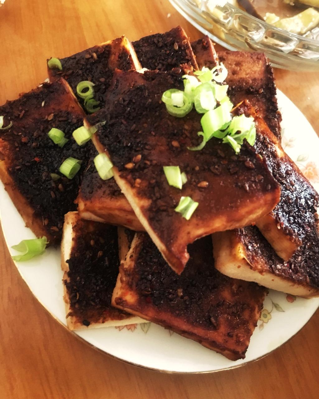 烤豆腐