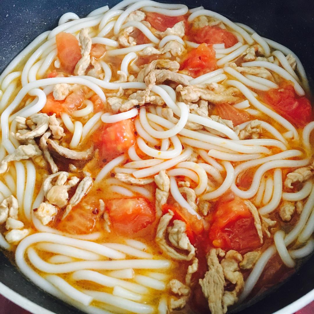 番茄肉丝面