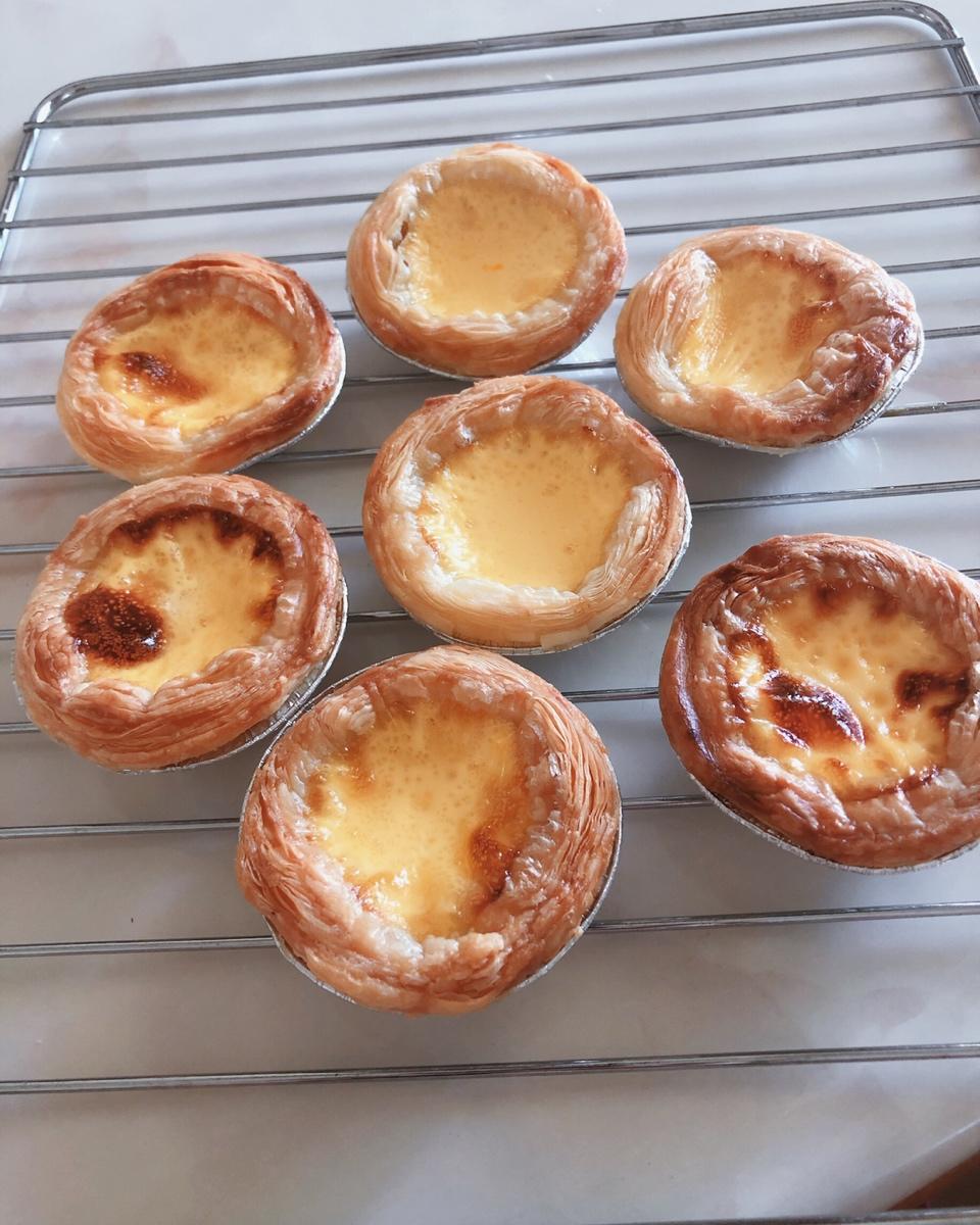蛋挞-葡式（没有黄油和奶油的简易操作蛋挞）