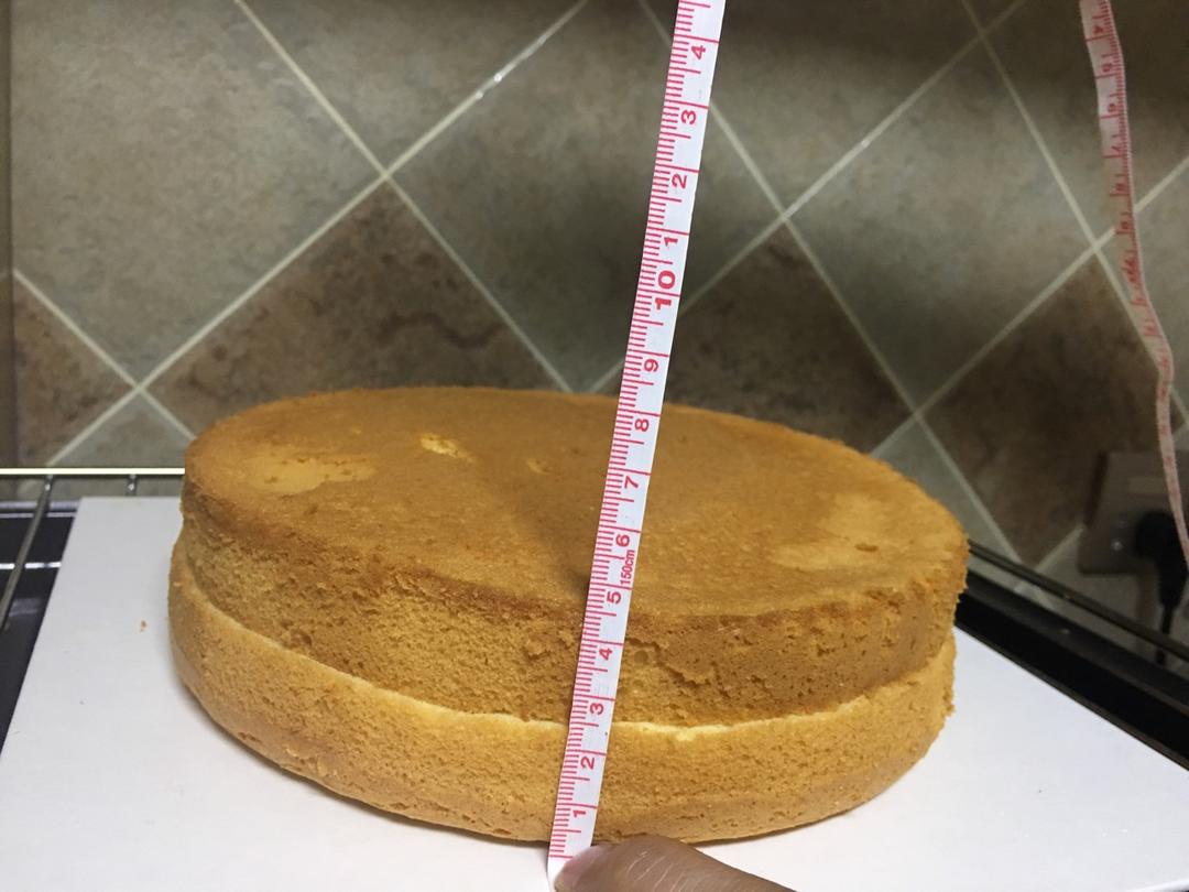 八寸戚风蛋糕