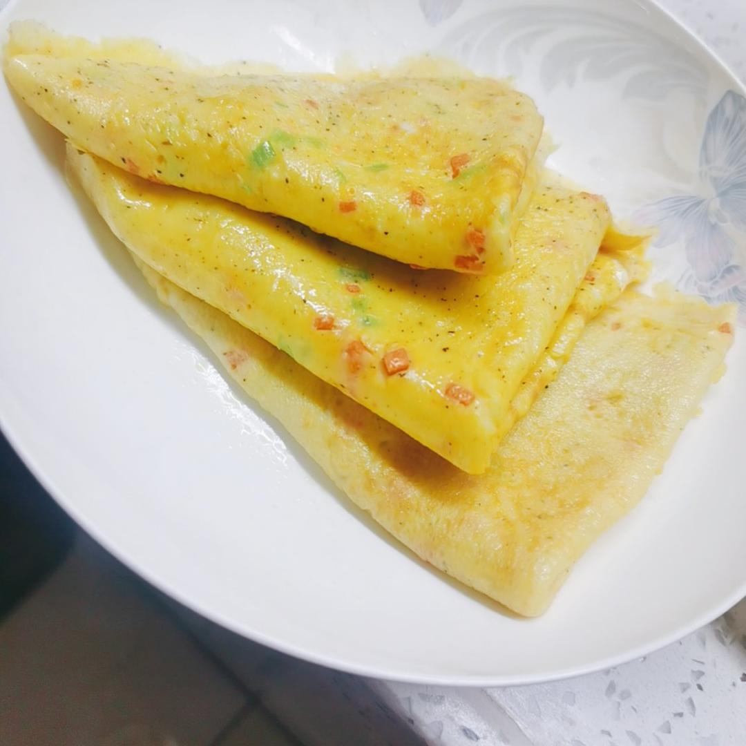 快手早餐蛋饼  宝宝辅食食谱