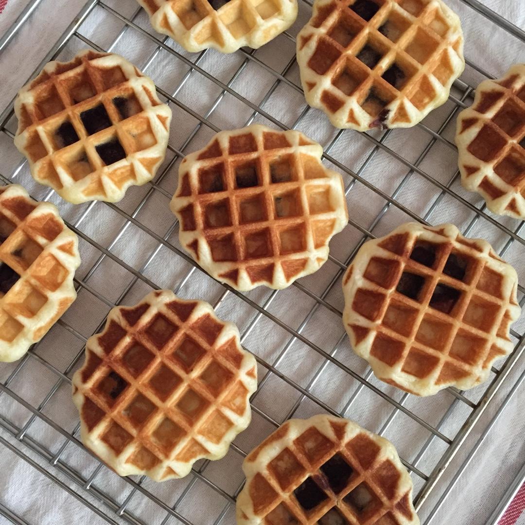麻薯华夫饼（隔夜发酵）
（原味&抹茶）