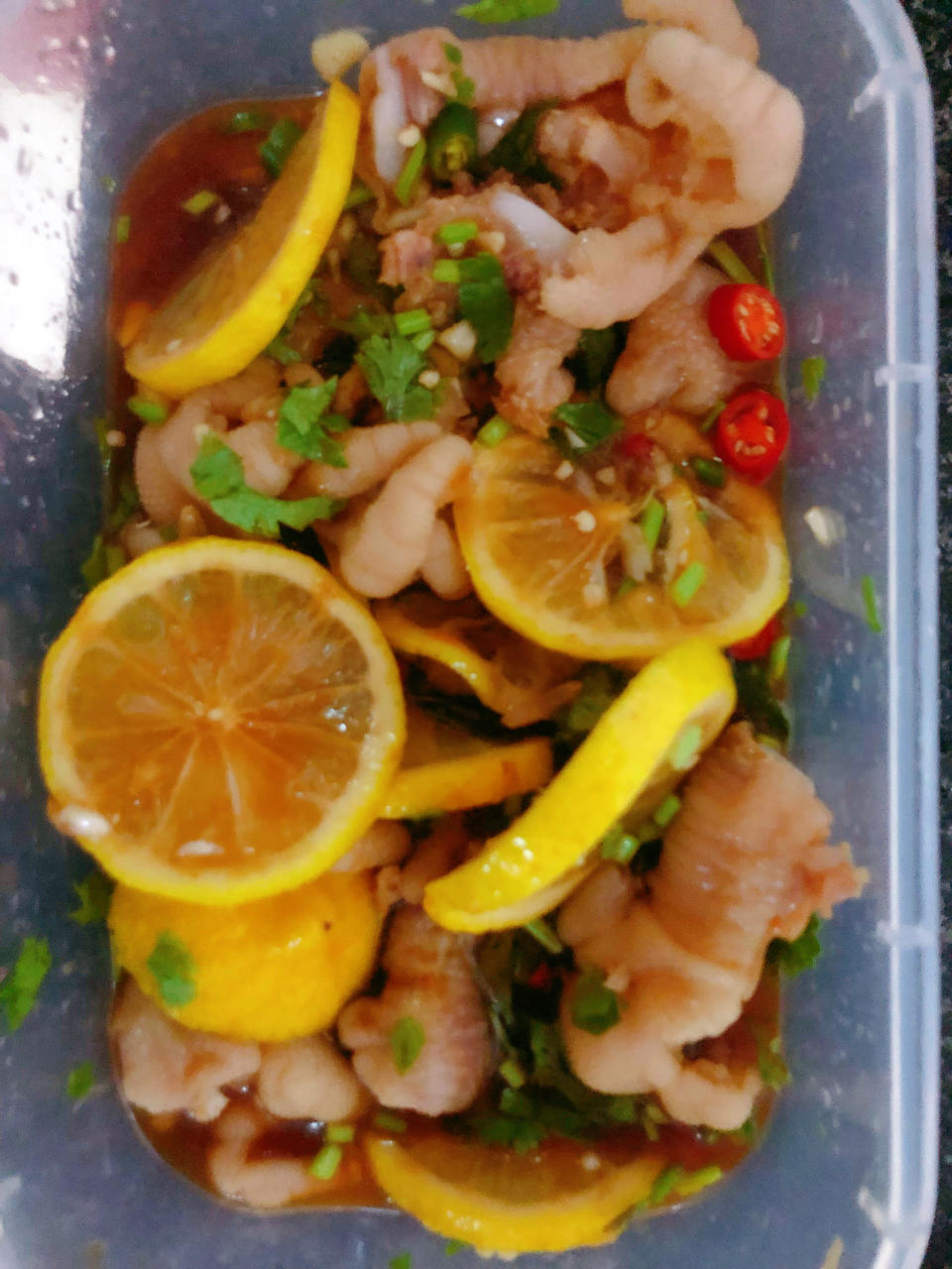 超简单的柠檬无骨鸡爪