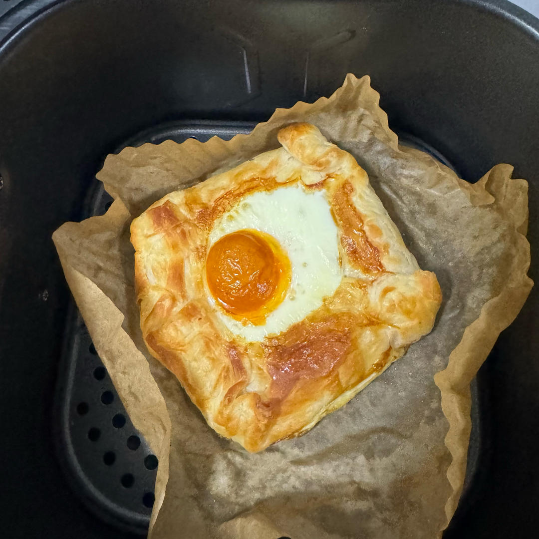 空气炸锅手抓饼三明治的做法