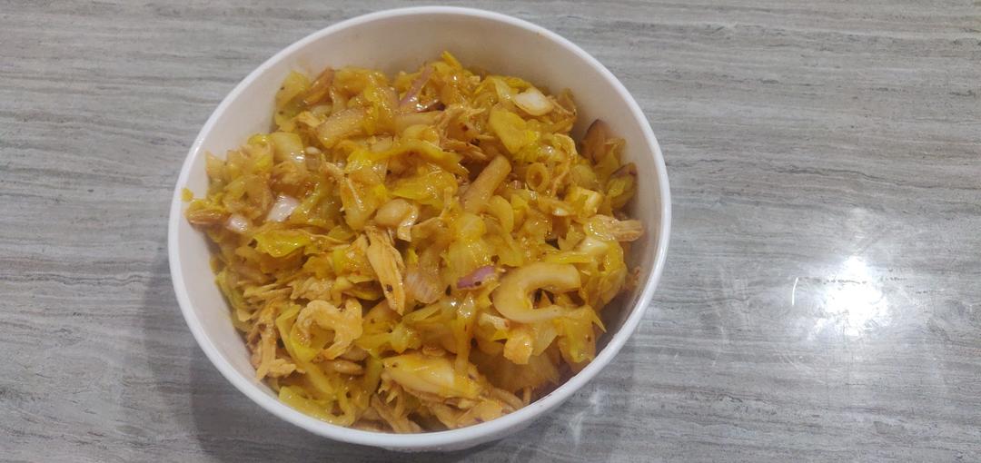 懒人凉拌鸡丝包菜