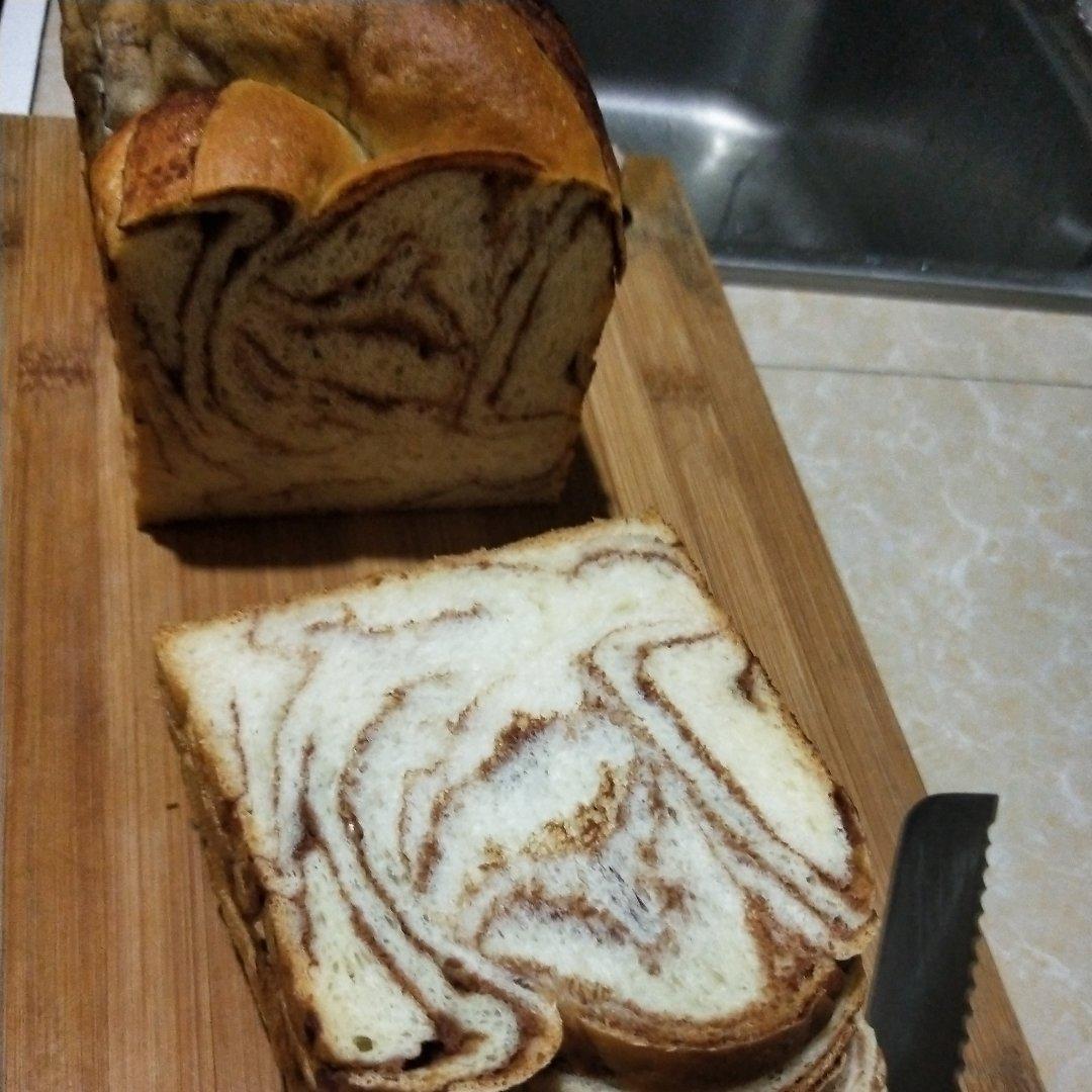 紫薯大理石纹吐司