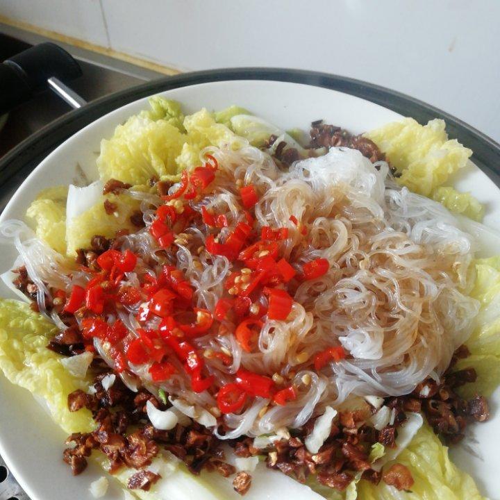 蒜蓉粉丝娃娃菜