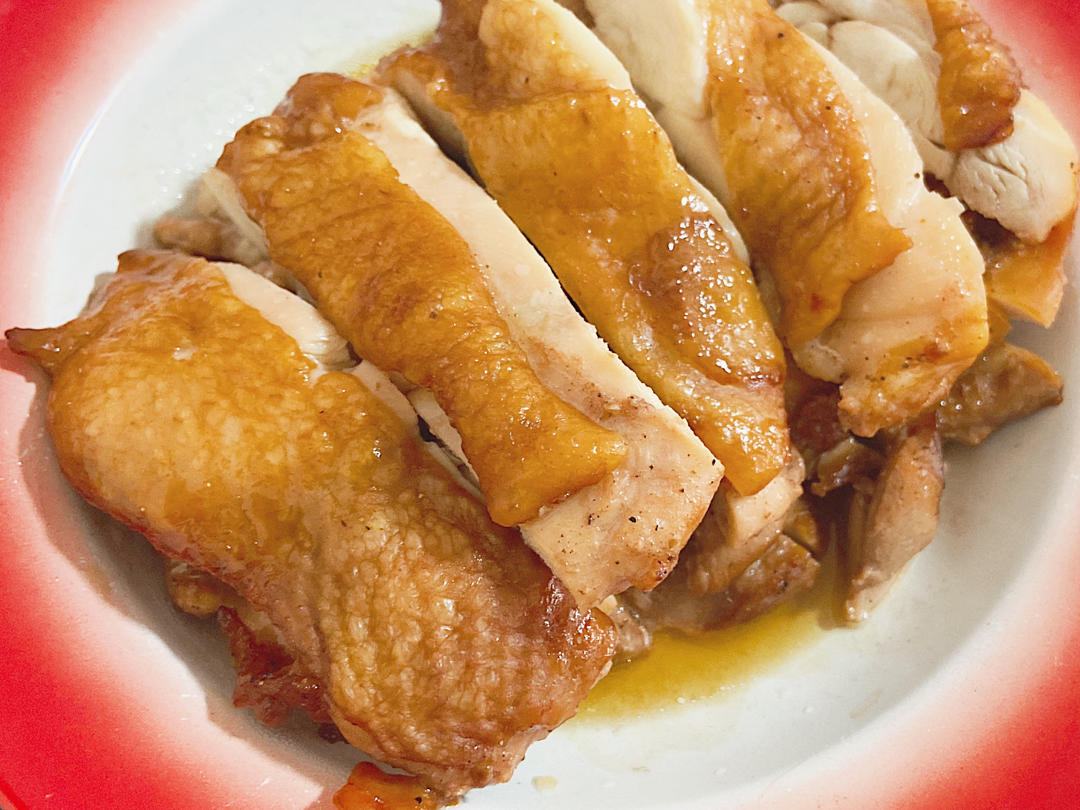 满口爆汁的叉烧鸡腿饭