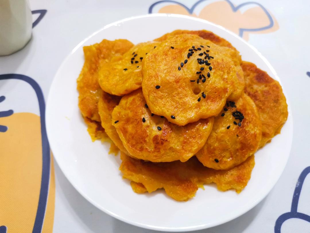 苹果山药小饼 不用发面的山药饼