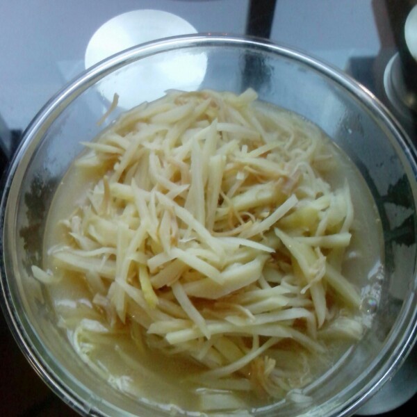 茭白肉丝