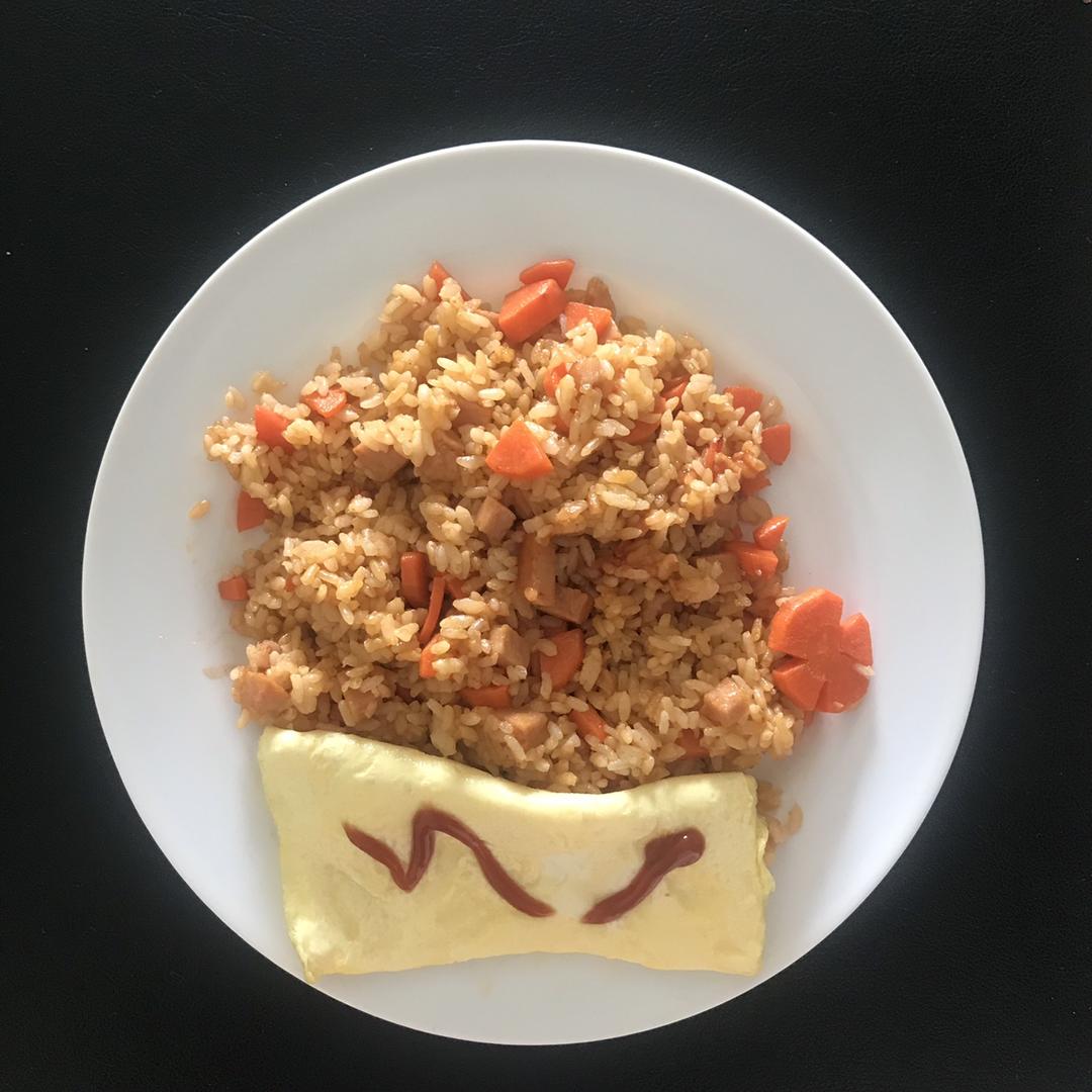 超级懒人版西炒饭