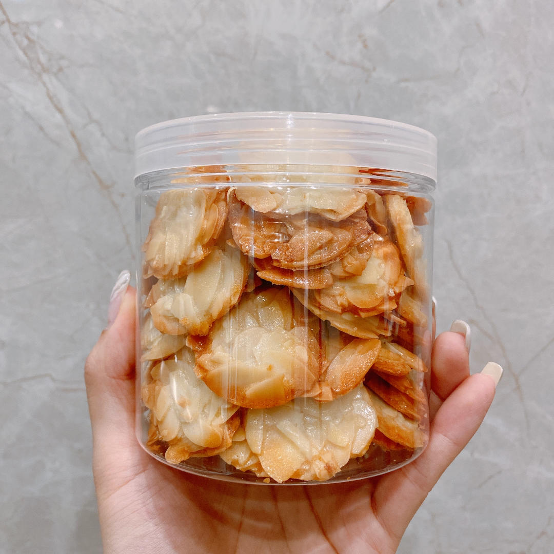 焦糖脆脆杏仁瓦片