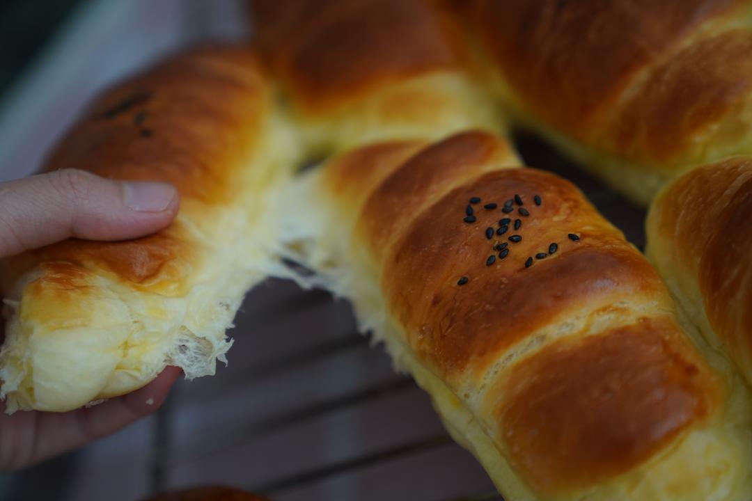 纯奶手撕吐司的做法 步骤1