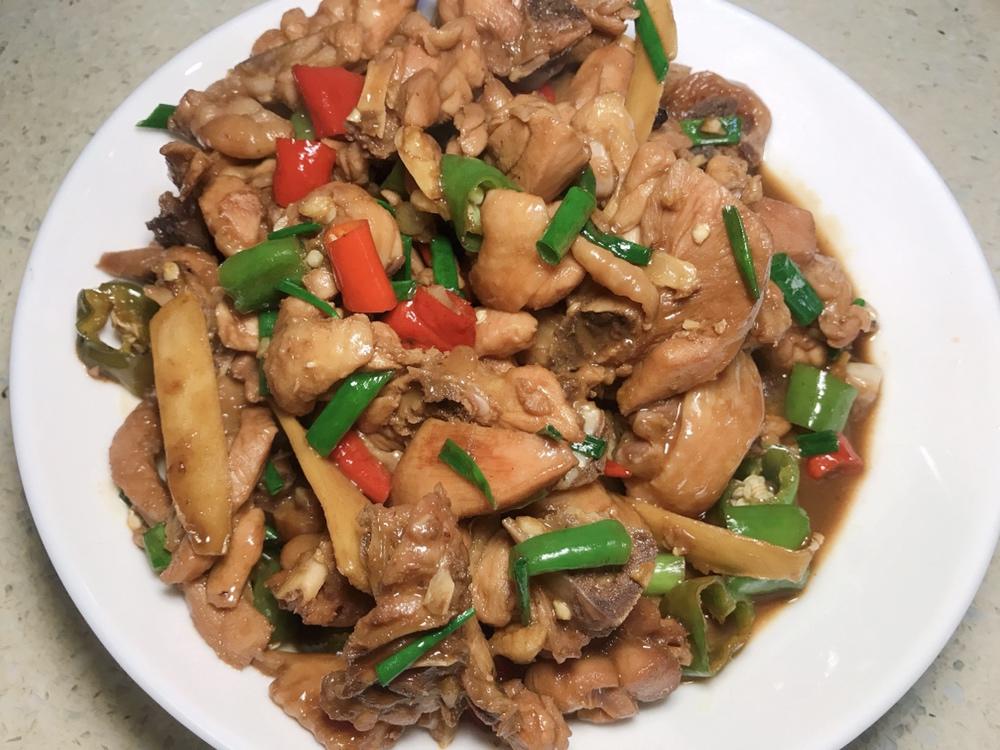 红烧鸡块 大盘鸡 青椒炒鸡做法
