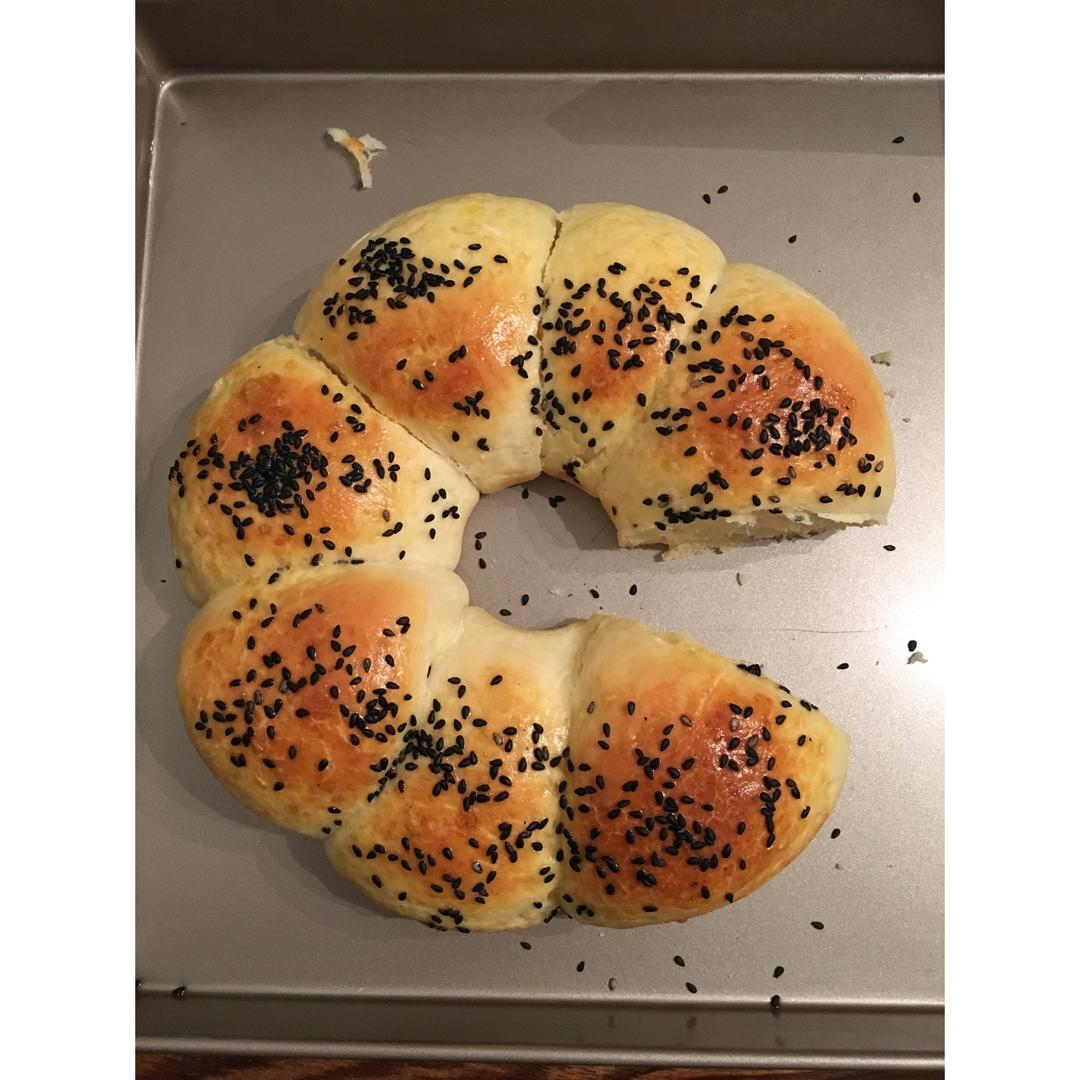 牛奶圆面包（爱和自由配方）