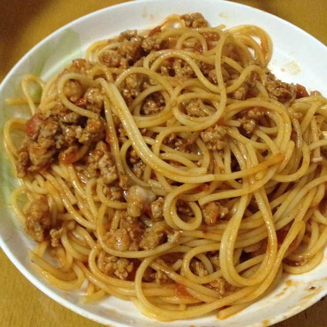 番茄肉酱意面