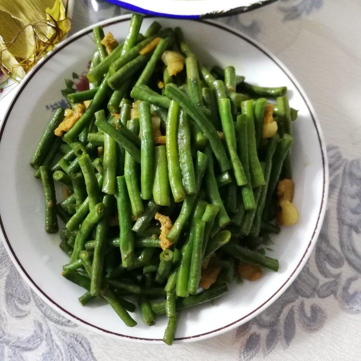 豆角炒肉丝
