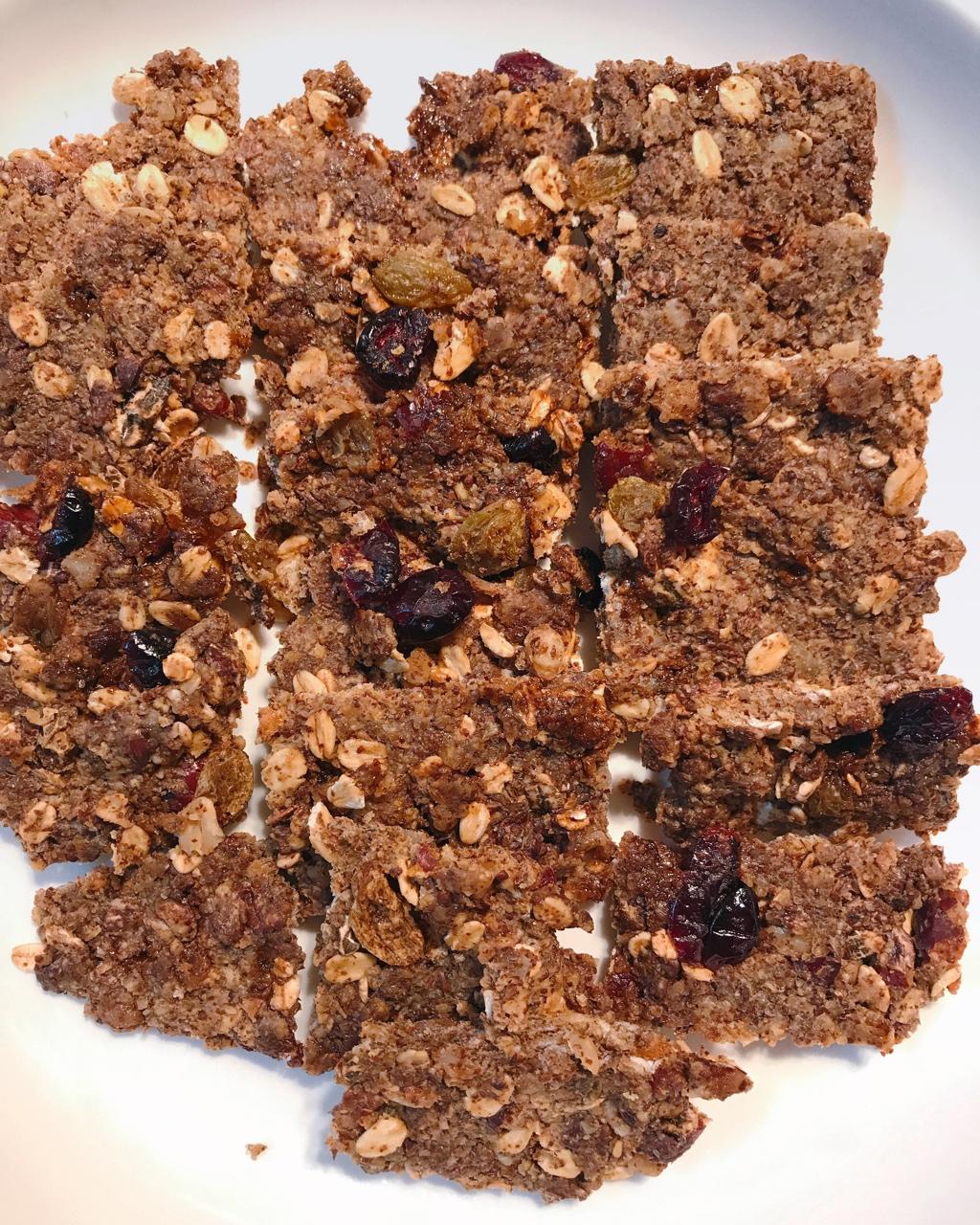 【健身厨男】微波炉燕麦饼干