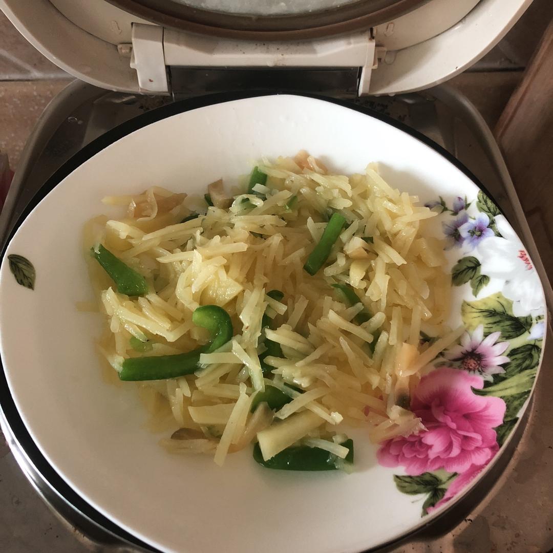 青椒土豆丝