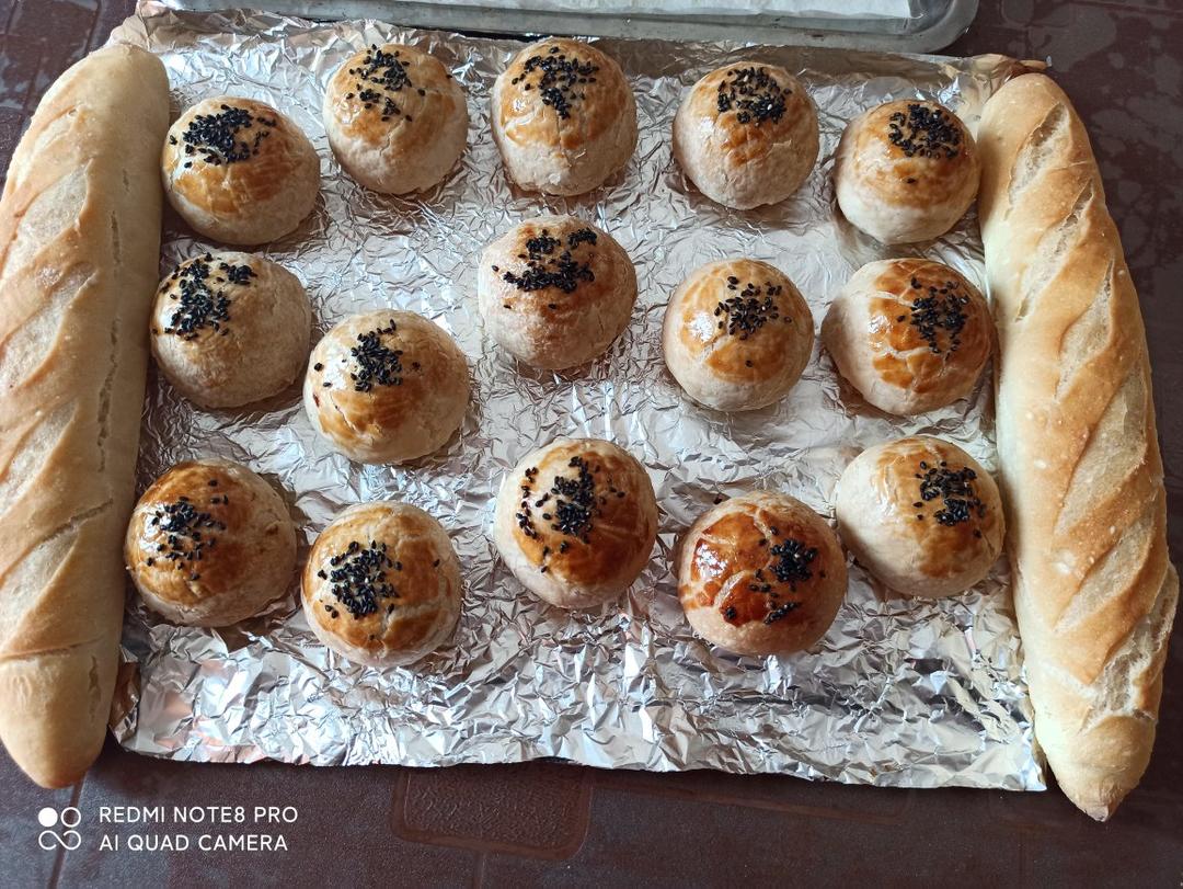 层层香酥蛋黄酥