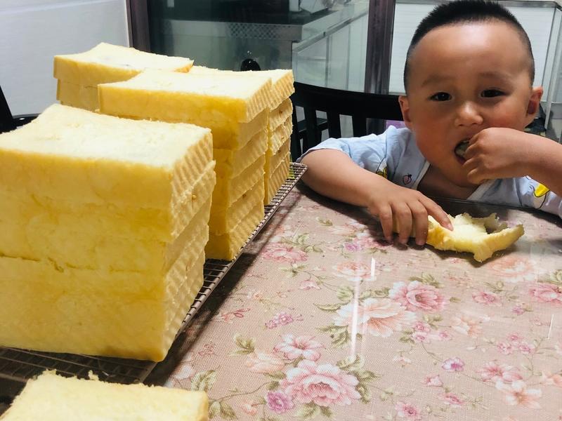 纯奶手撕吐司的做法 步骤1