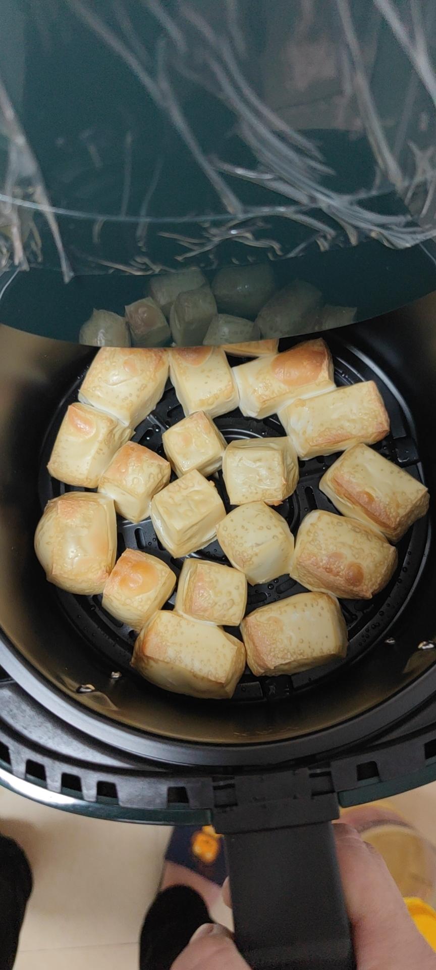 空气炸锅别闲置了❗️巨好吃～炸豆腐