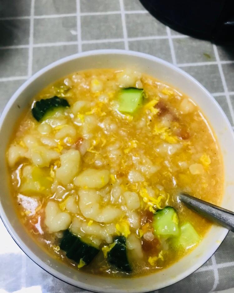 疙瘩汤～拌疙瘩手法视频
