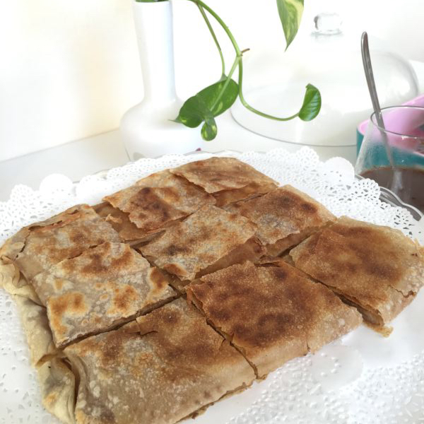 九层芝麻酱红糖饼