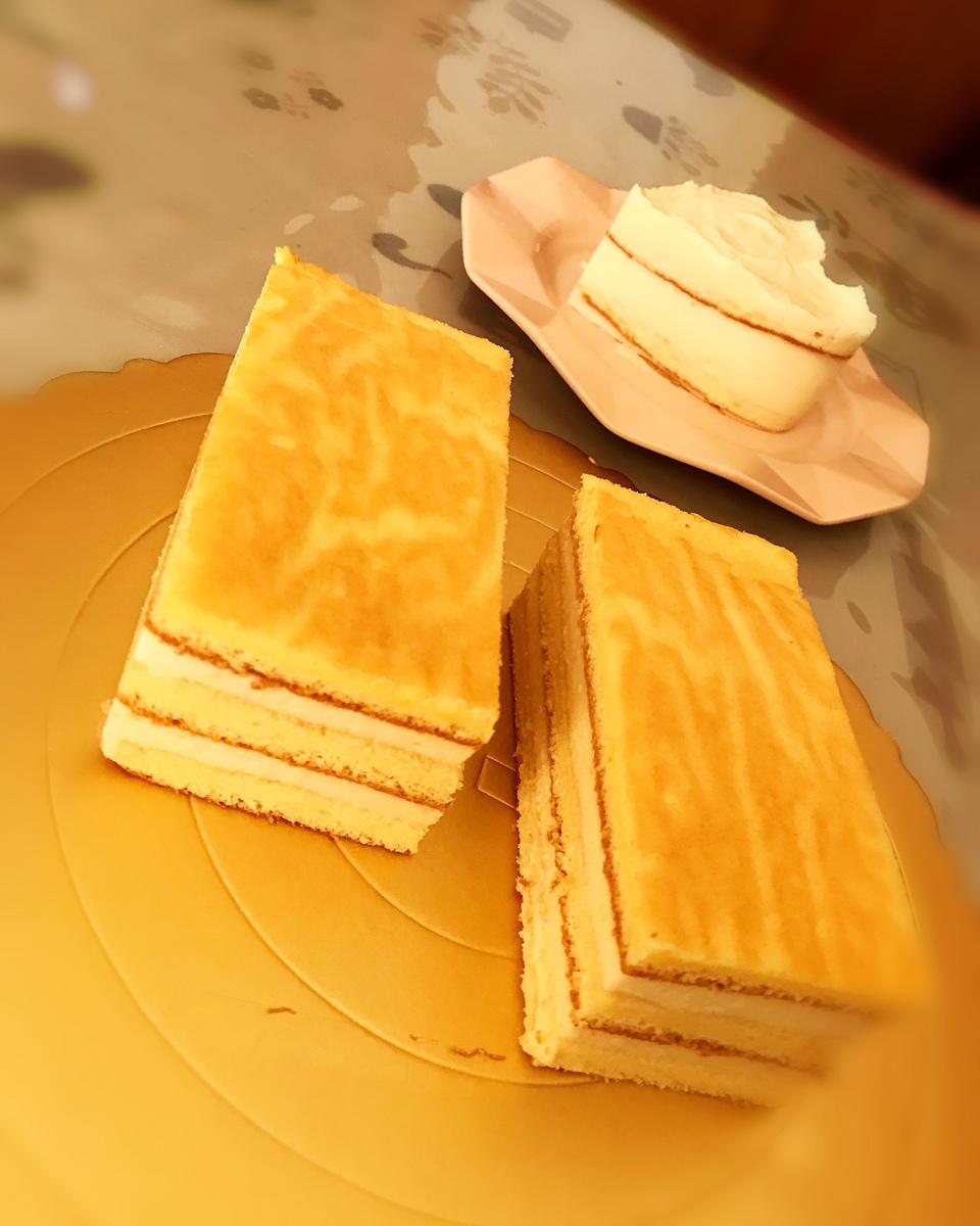 巨巨巨好吃戚风榴莲冻芝士蛋糕