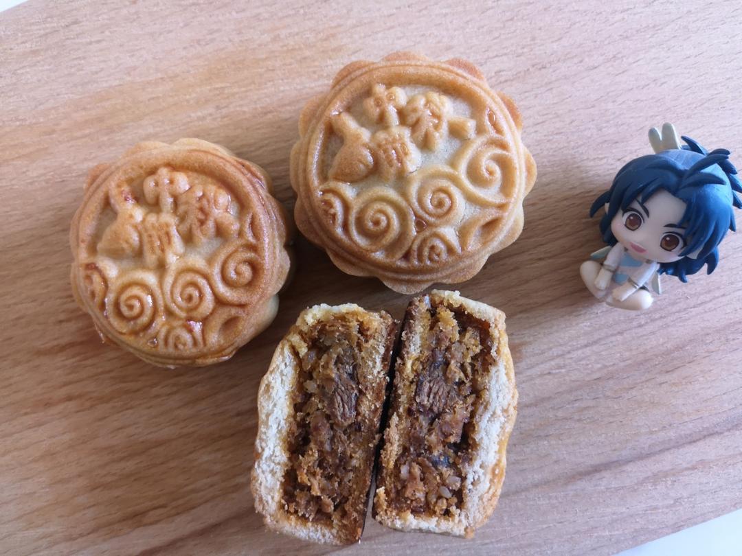 五香牛肉月饼