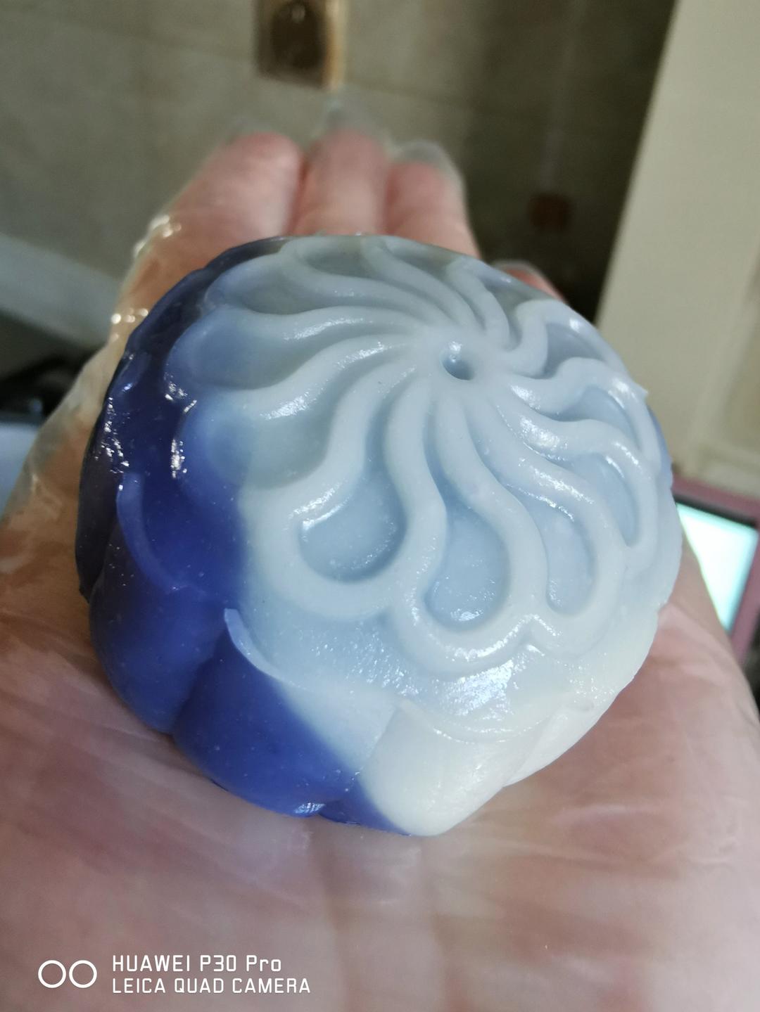 免蒸免烤㊙️简单易学丨超美青花瓷冰皮月饼