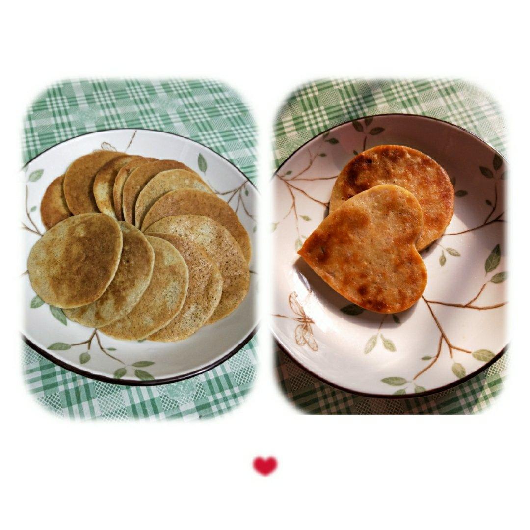 【减脂早餐】无油香蕉松饼（超简单）