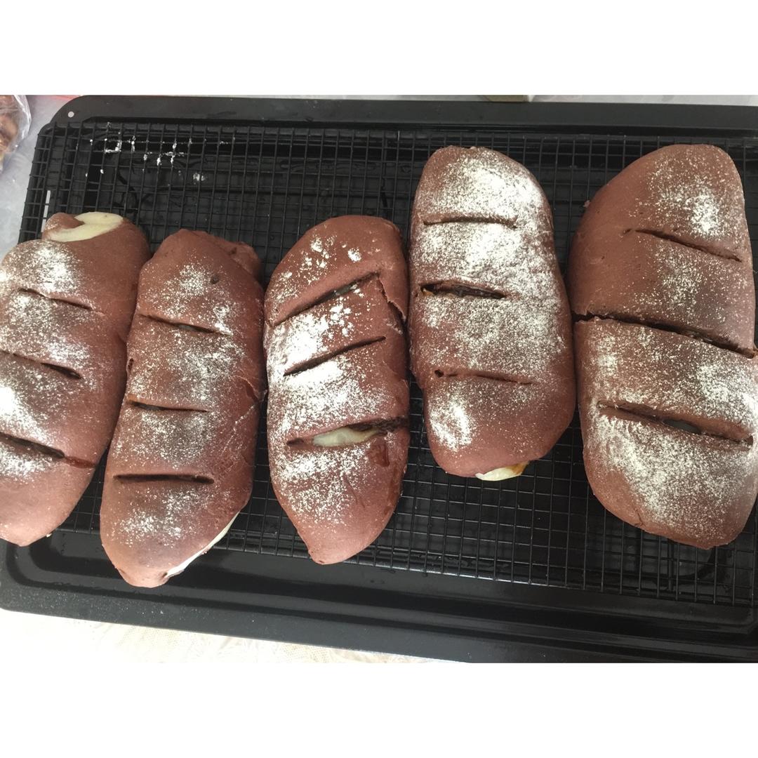 可可麻薯软欧
