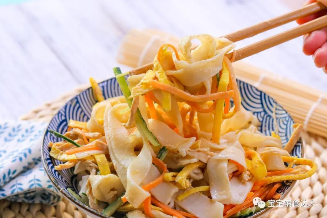 清爽鸡丝面 宝宝辅食食谱的做法