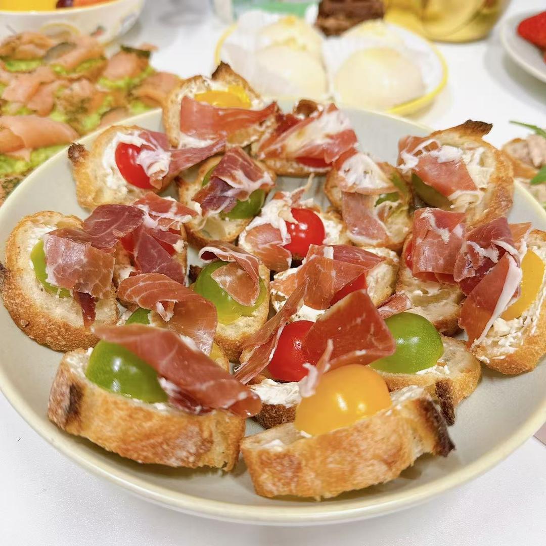 法棍妙用❤️简单貌美✨四款西班牙🇪🇸Tapas～