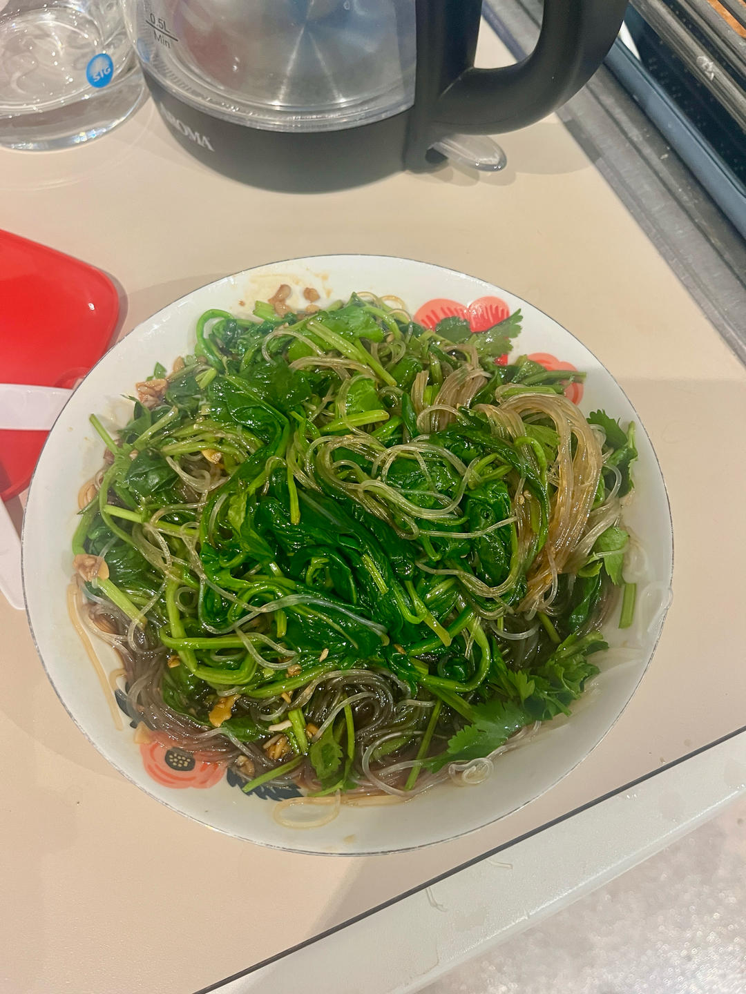 万能凉拌菜料汁（凉拌菠菜粉丝）