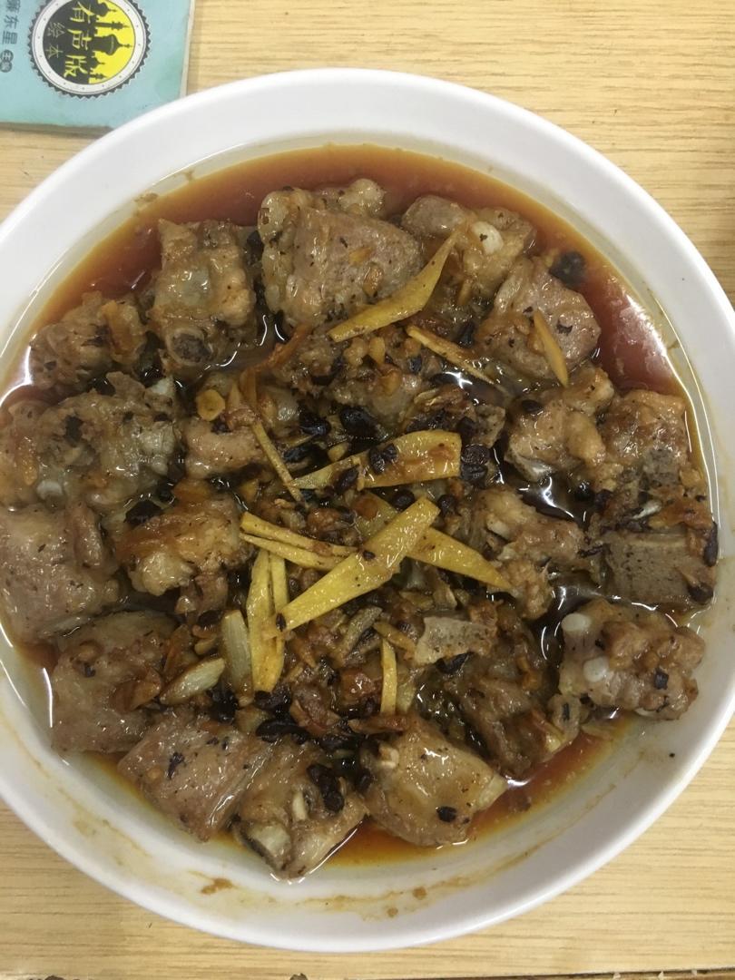 豆豉蒸排骨