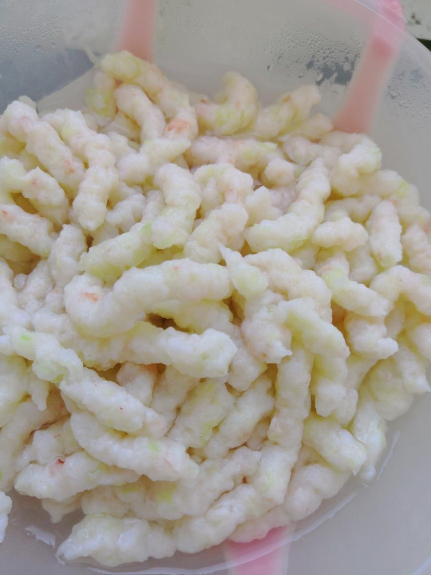宝宝辅食 鲜虾面线
