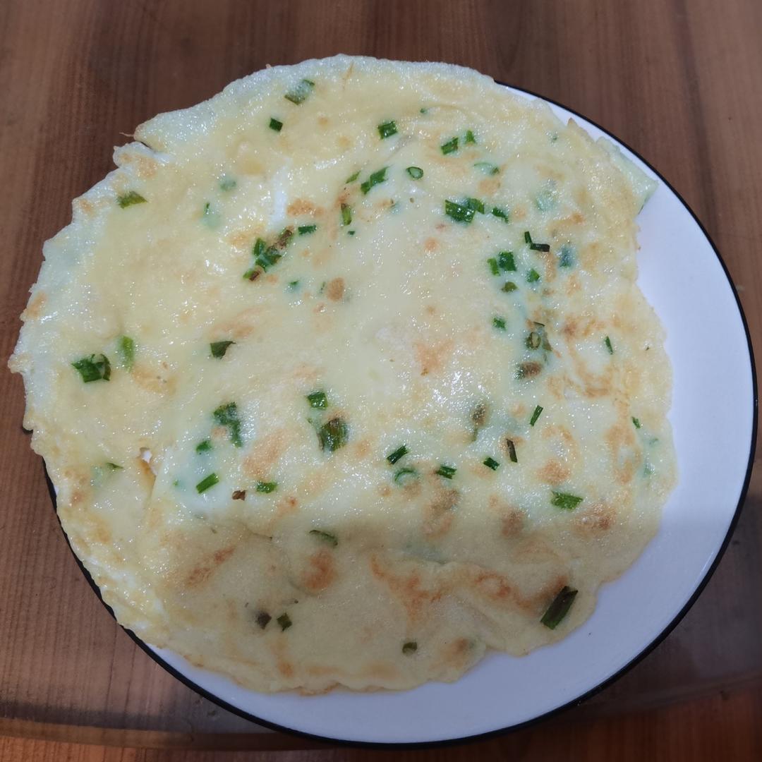 葱花鸡蛋饼
